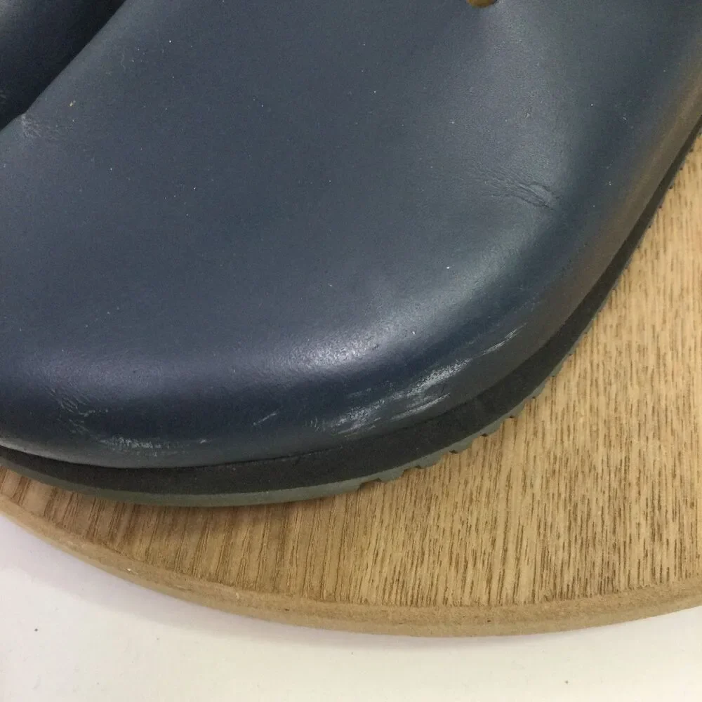 Birkenstock Women's Tokio Super Grip Professional Leather Clogs Blue Sz 8.5 - Picture 7 of 14